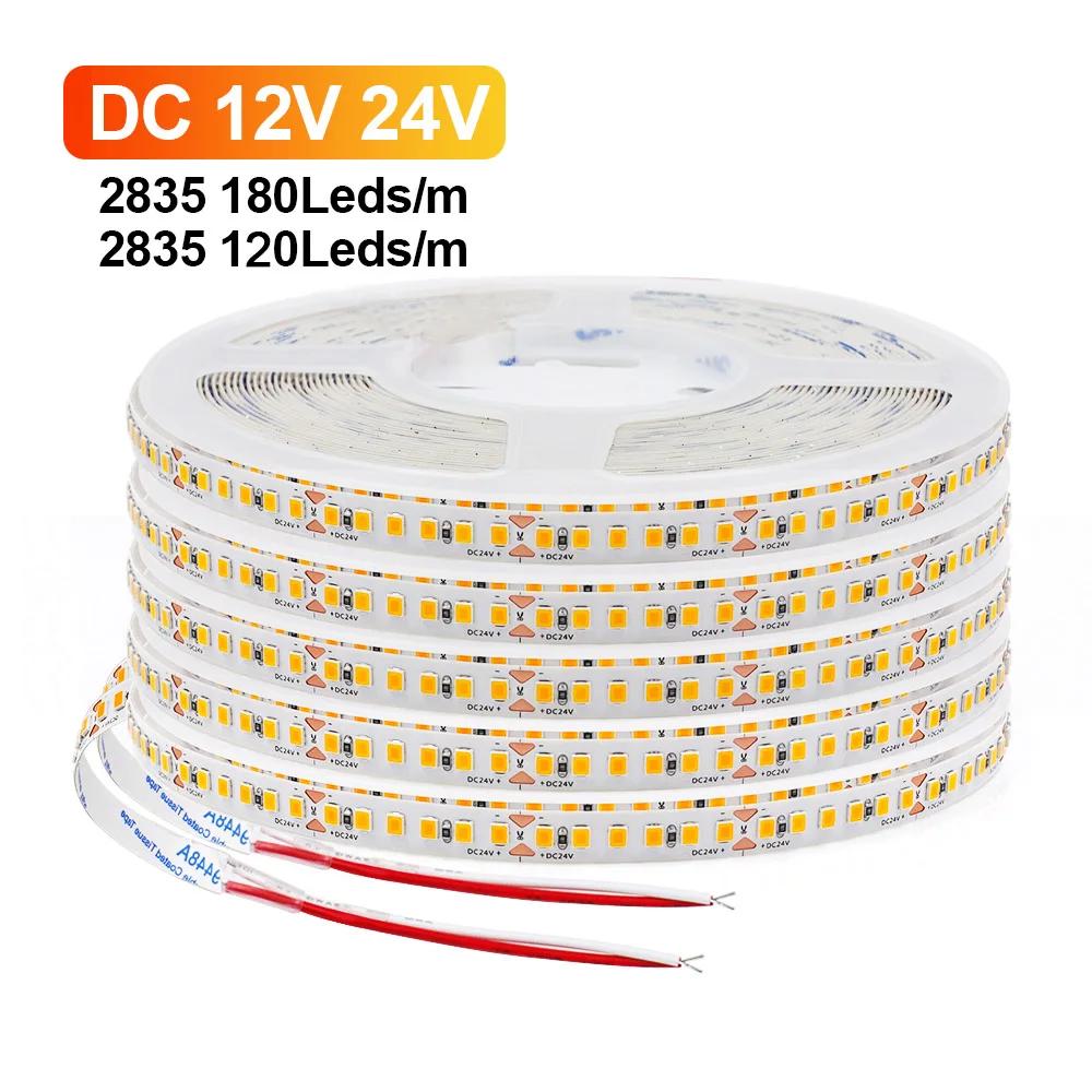 2835 LED Ʈ ,  LED  ,  , 120 180 LED , Ȩ , 13  , 12V, 24V, 5m, 10m